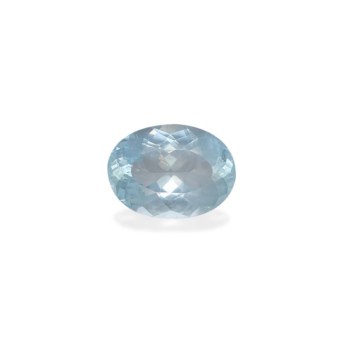 sky blue aquamarine, 11.8ct oval cut — main view