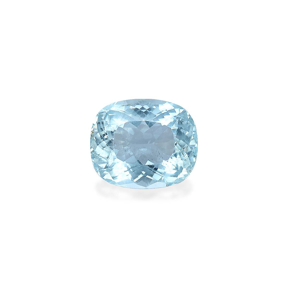 sky blue aquamarine, 11.44ct cushion cut — main view