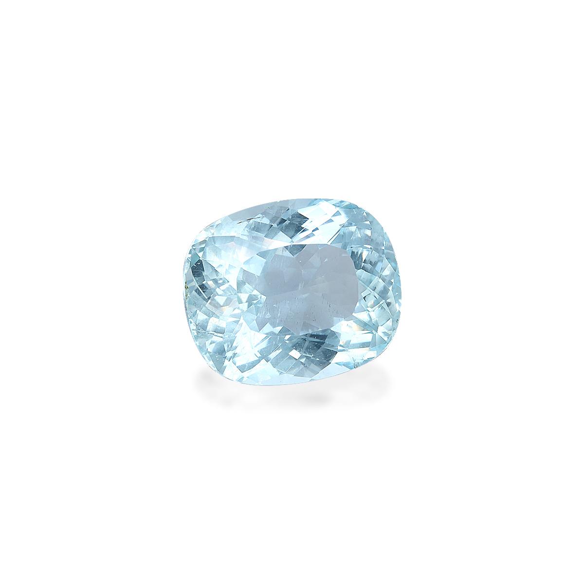 sky blue aquamarine, 11.44ct cushion cut — view 3