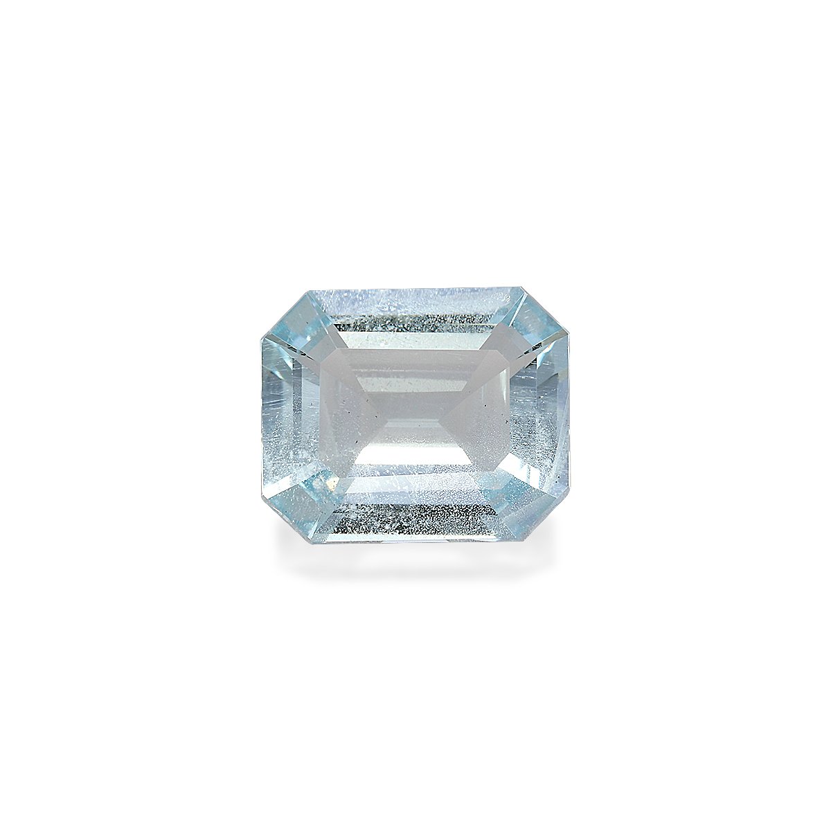sky blue aquamarine, 5.23ct rectangular cut — main view