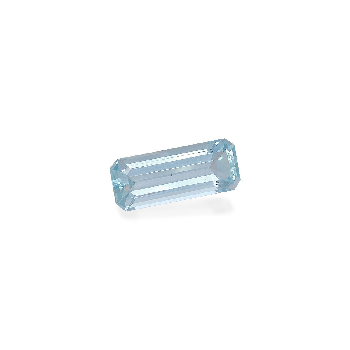 arctic blue aquamarine, 15.83ct rectangular cut — view 3