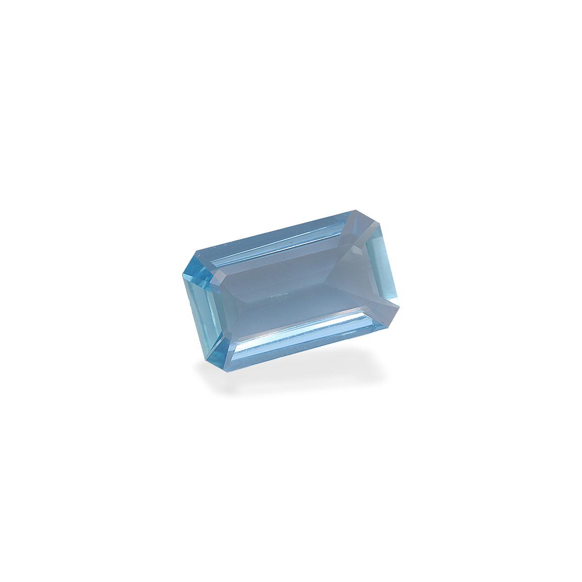 Santa Maria blue aquamarine, 7.78ct rectangular cut — view 3