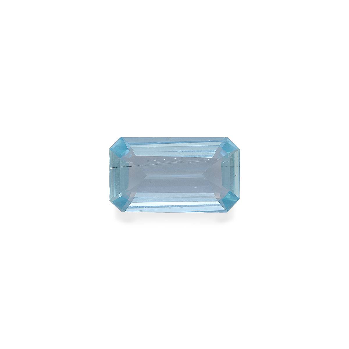 baby blue aquamarine, 6.48ct rectangular cut — main view