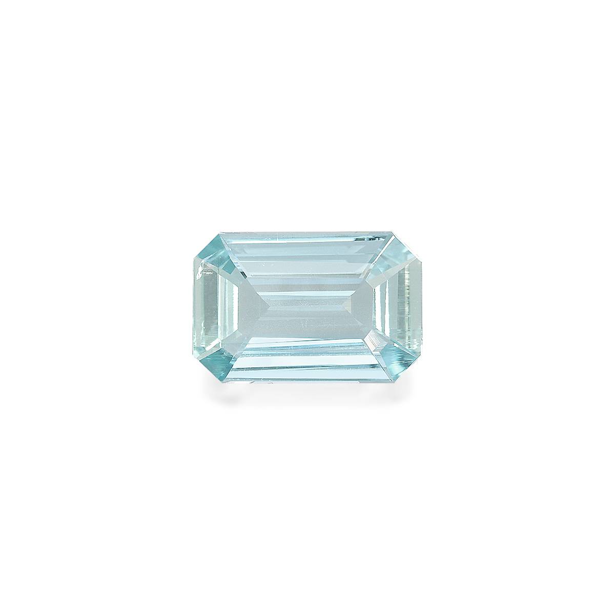 sky blue aquamarine, 2.7ct rectangular cut — main view
