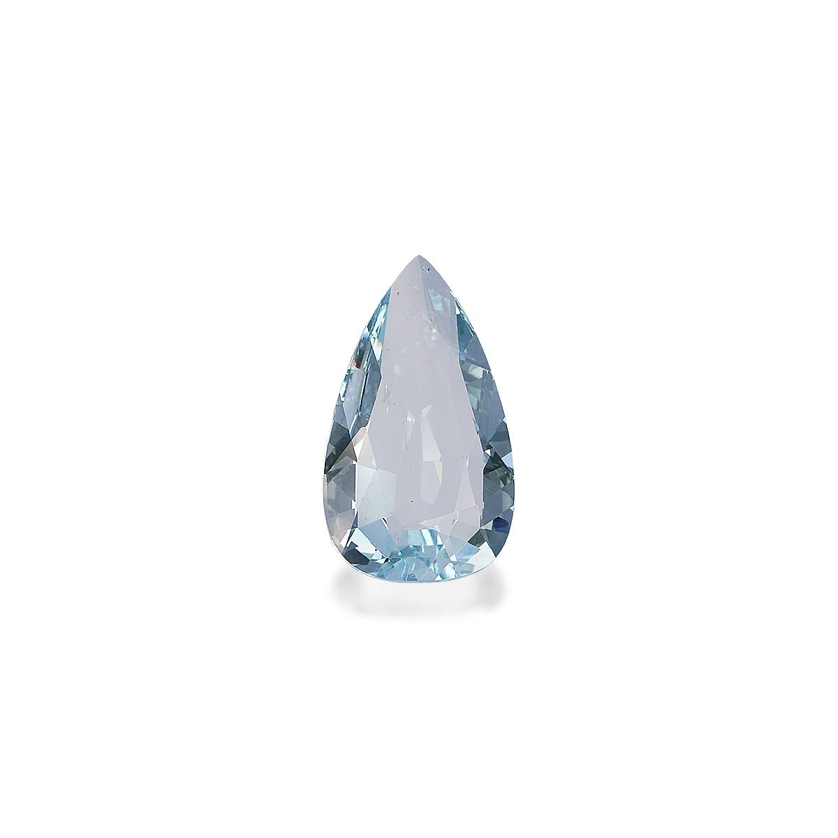 sky blue aquamarine, 8.46ct pear cut — main view
