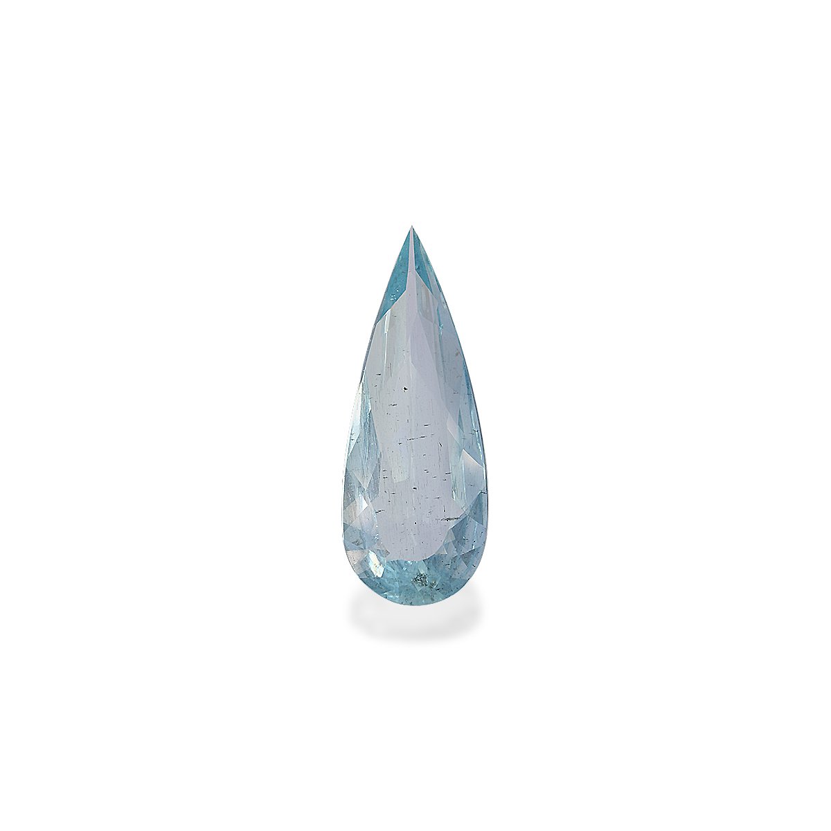 sky blue aquamarine, 14.27ct pear cut — main view