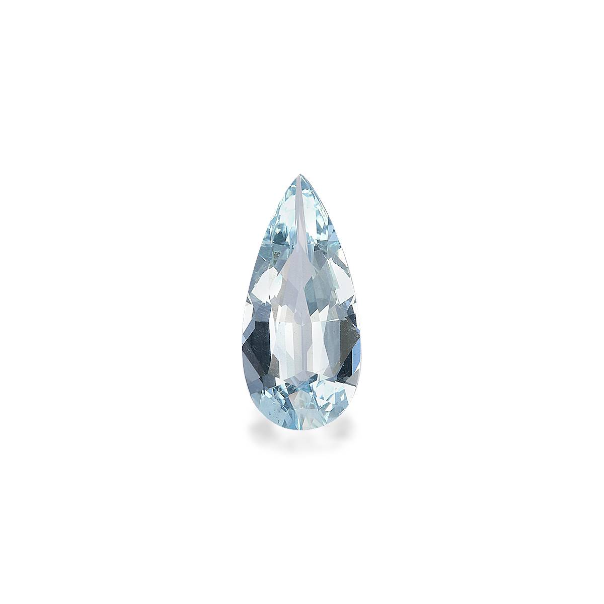 sky blue aquamarine, 6.65ct pear cut — main view