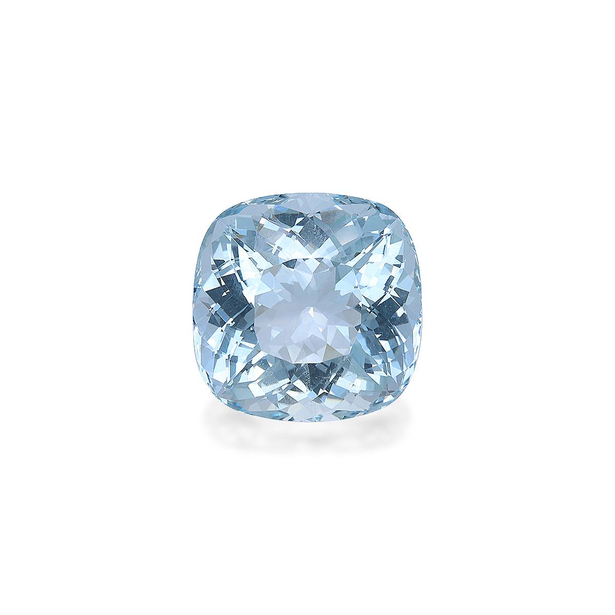 sky blue aquamarine, 23.95ct cushion cut — main view
