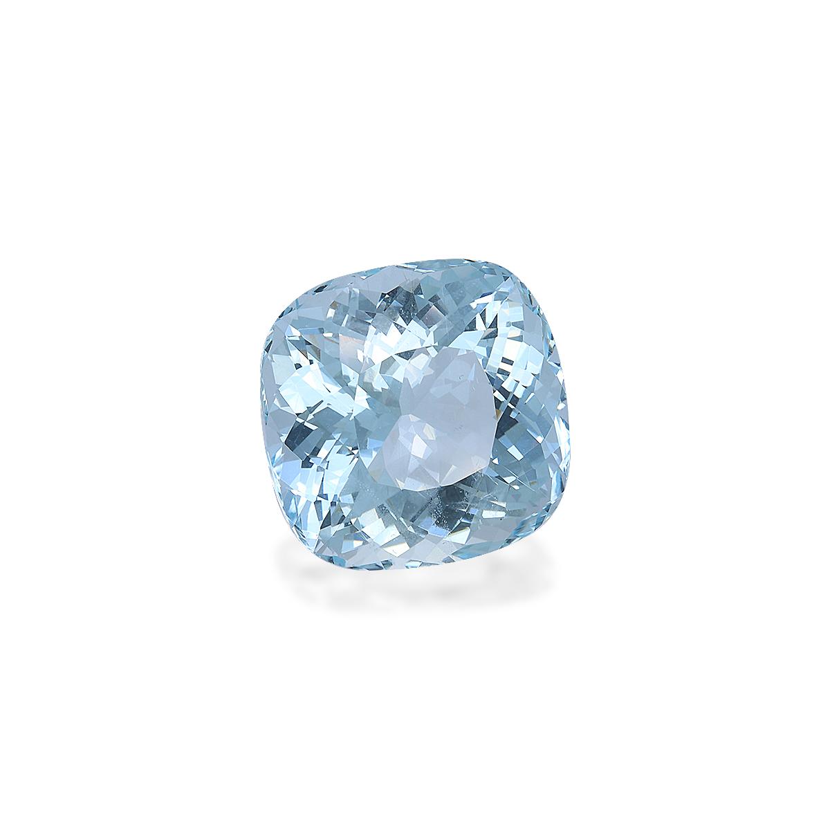 sky blue aquamarine, 23.95ct cushion cut — view 3