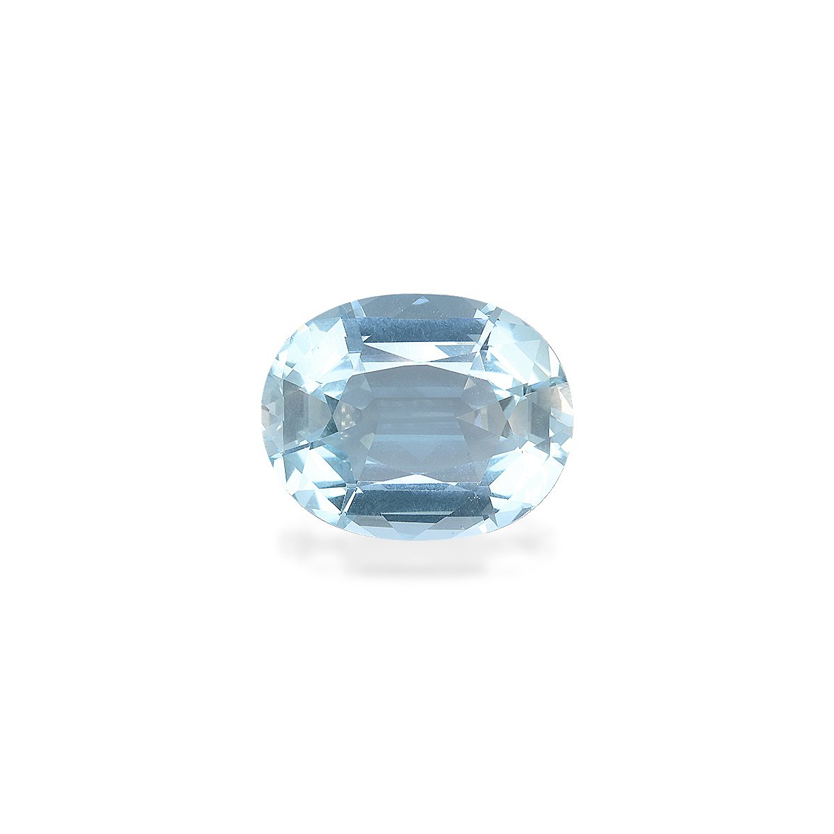 sky blue aquamarine, 27.46ct oval cut — main view