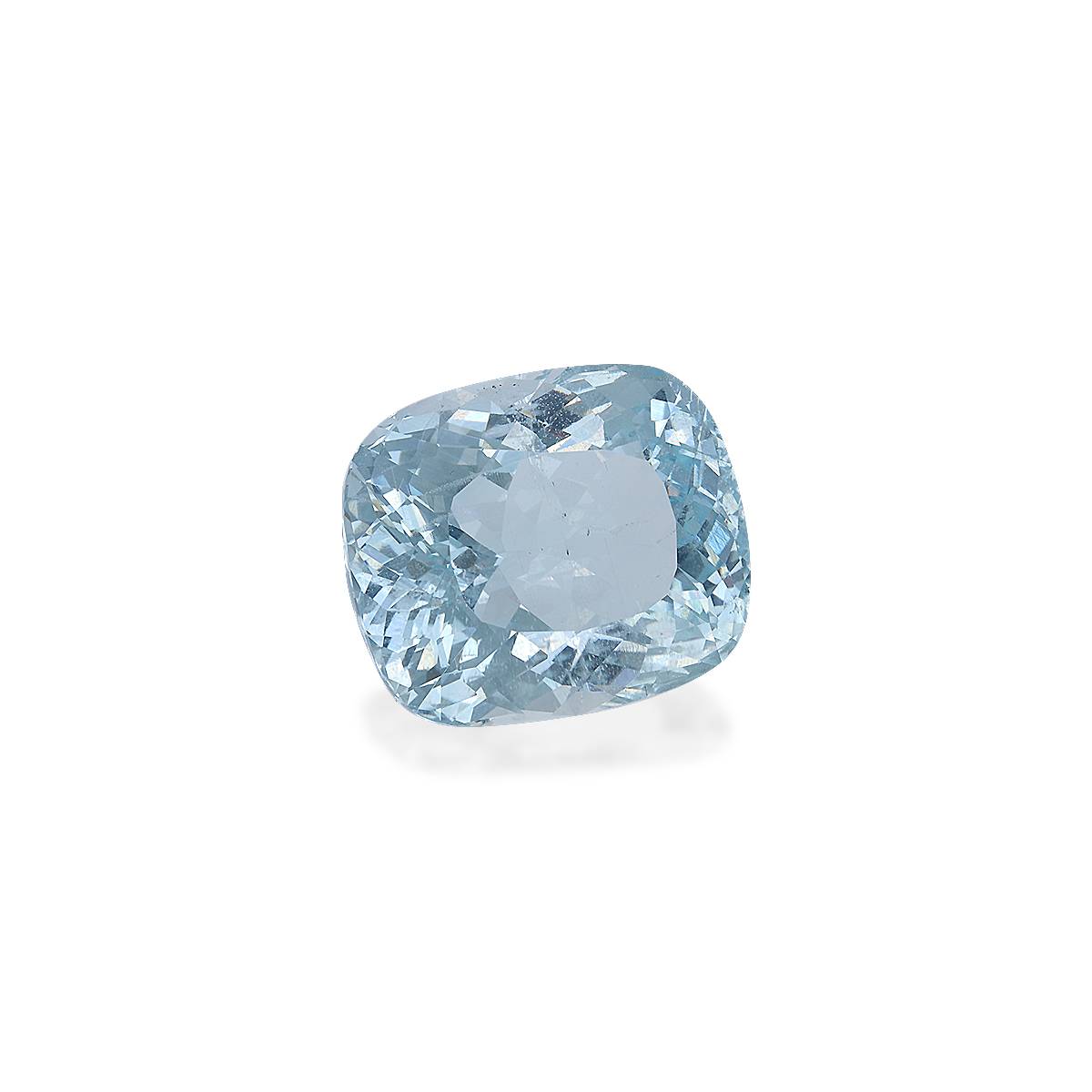 sky blue aquamarine, 32.12ct cushion cut — view 3