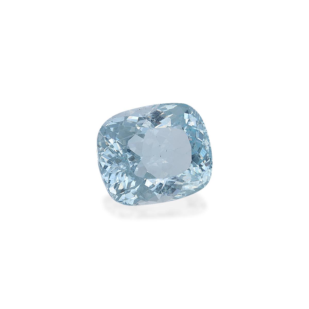 sky blue aquamarine, 32.12ct cushion cut — view 3