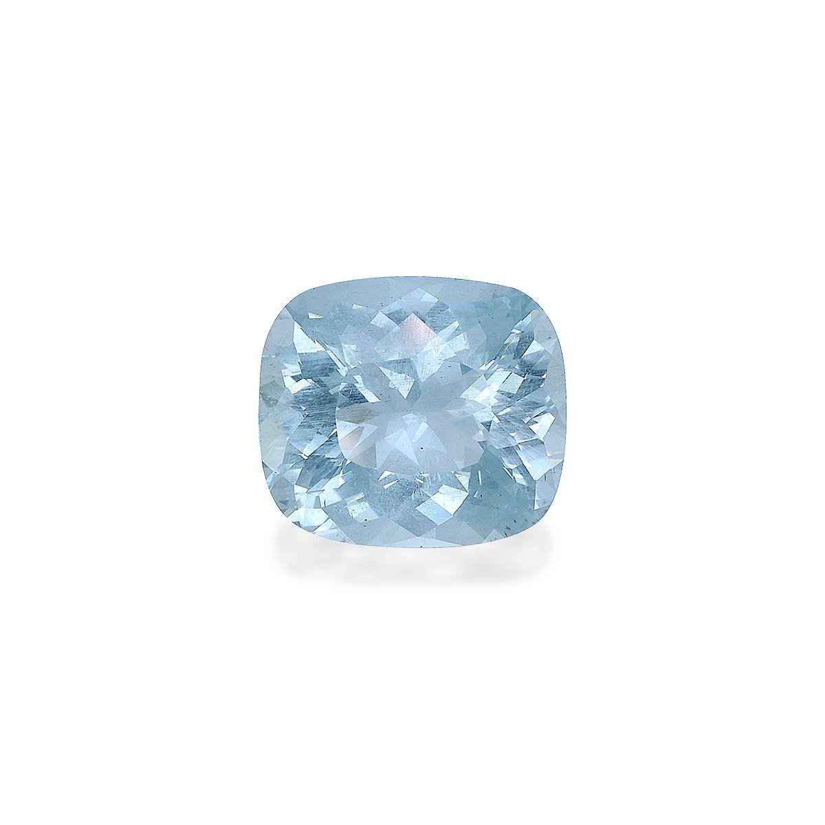 sky blue aquamarine, 20.48ct cushion cut — main view