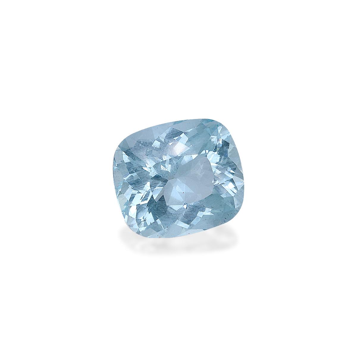 sky blue aquamarine, 20.48ct cushion cut — view 3