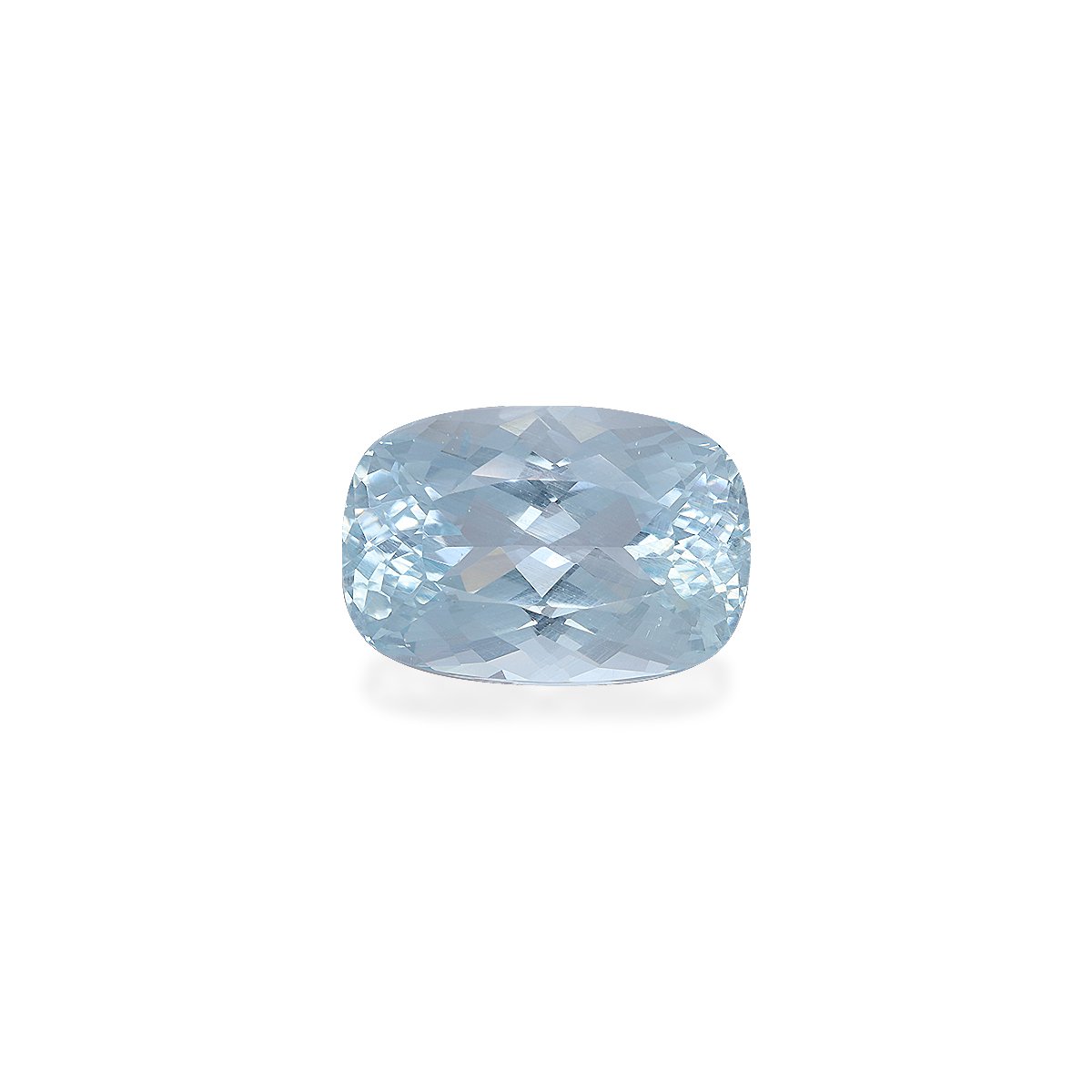 baby blue aquamarine, 14.11ct cushion cut — main view