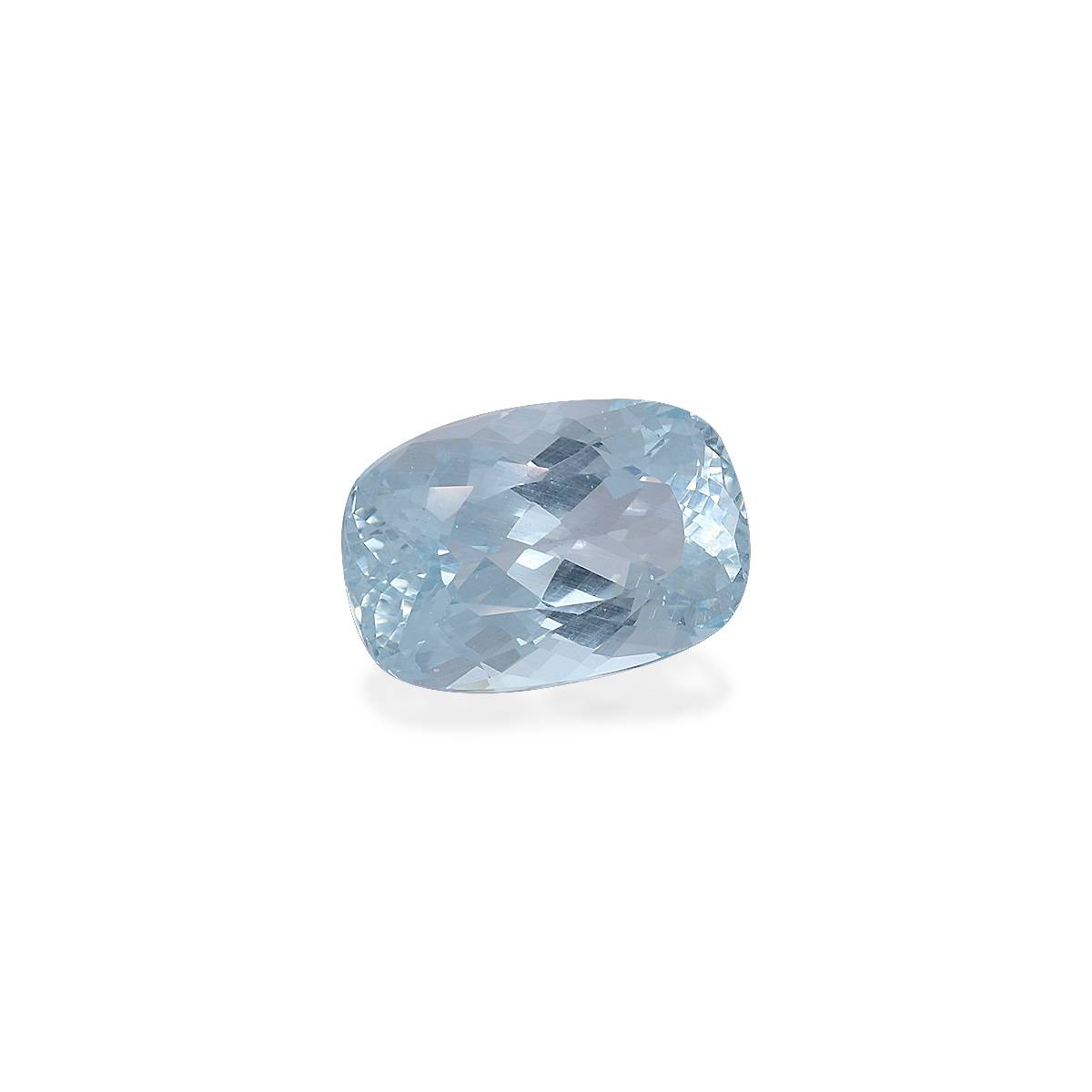 baby blue aquamarine, 14.11ct cushion cut — view 3
