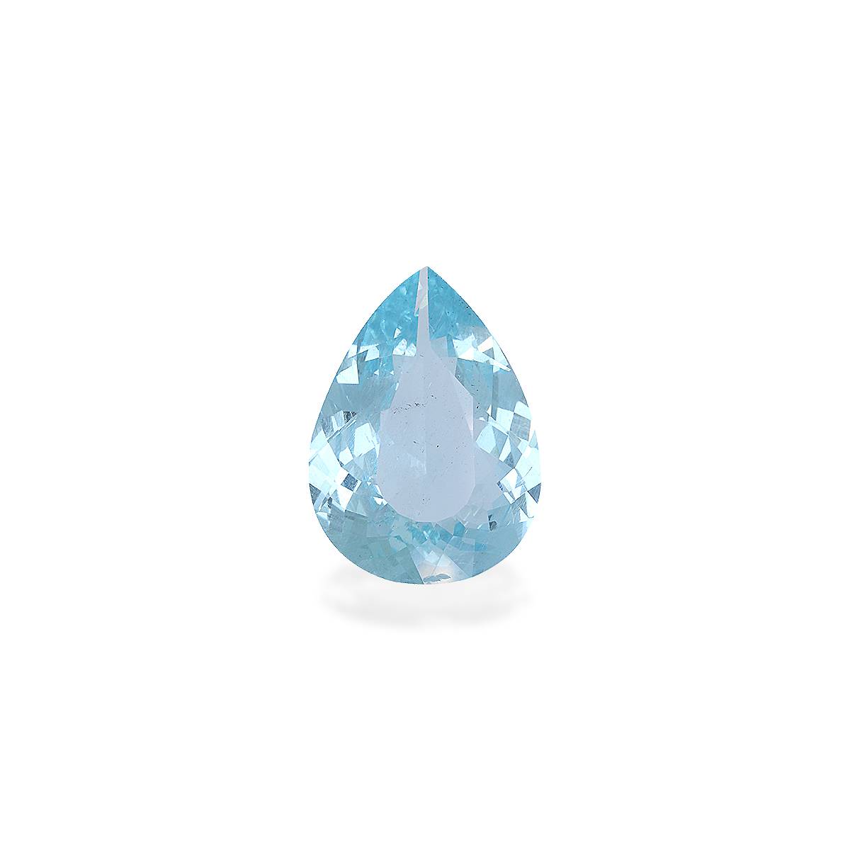 Santa Maria blue aquamarine, 13.86ct pear cut — main view