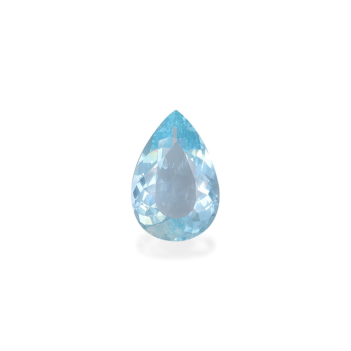 Santa Maria blue aquamarine, 21.62ct pear cut — main view