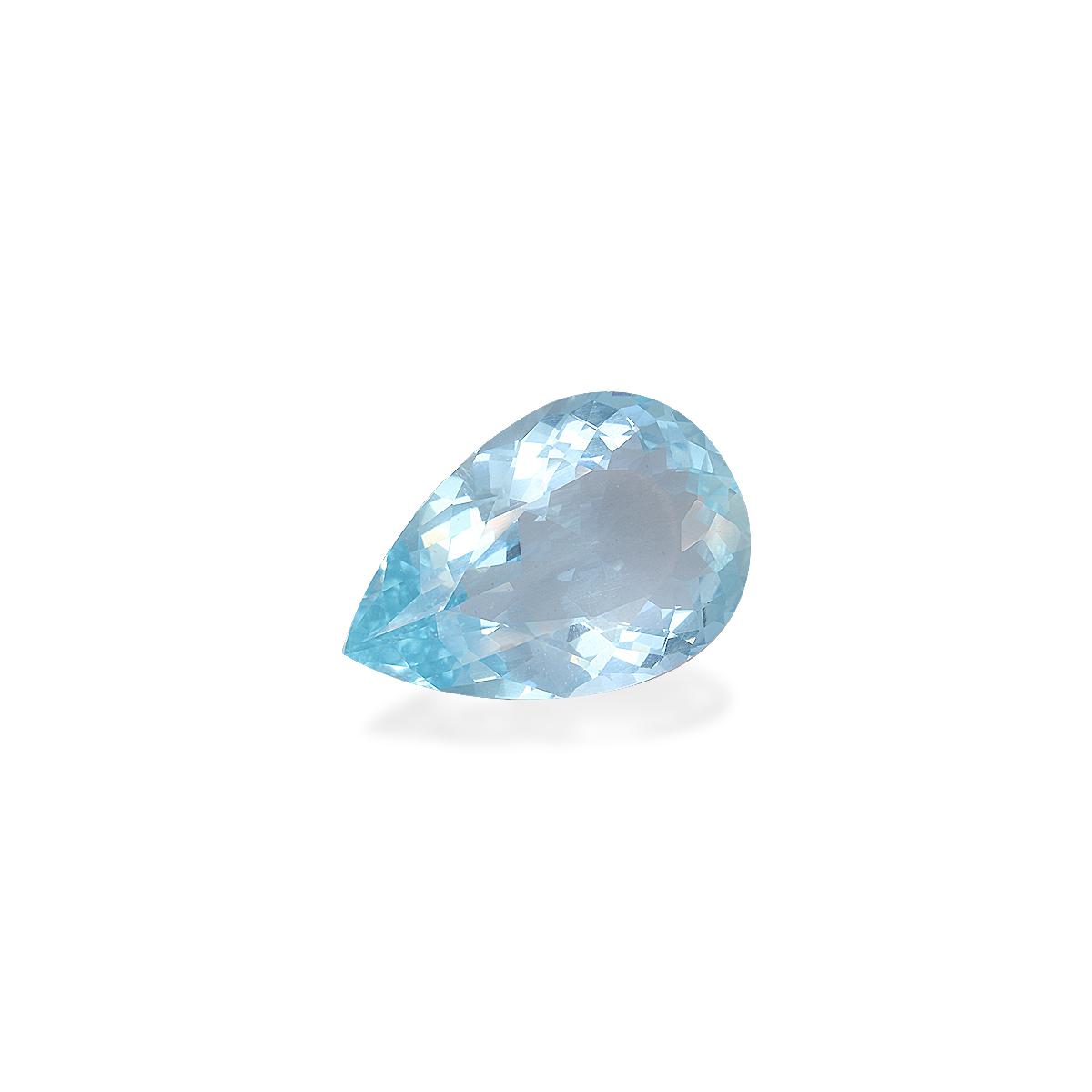 Santa Maria blue aquamarine, 21.62ct pear cut — view 3