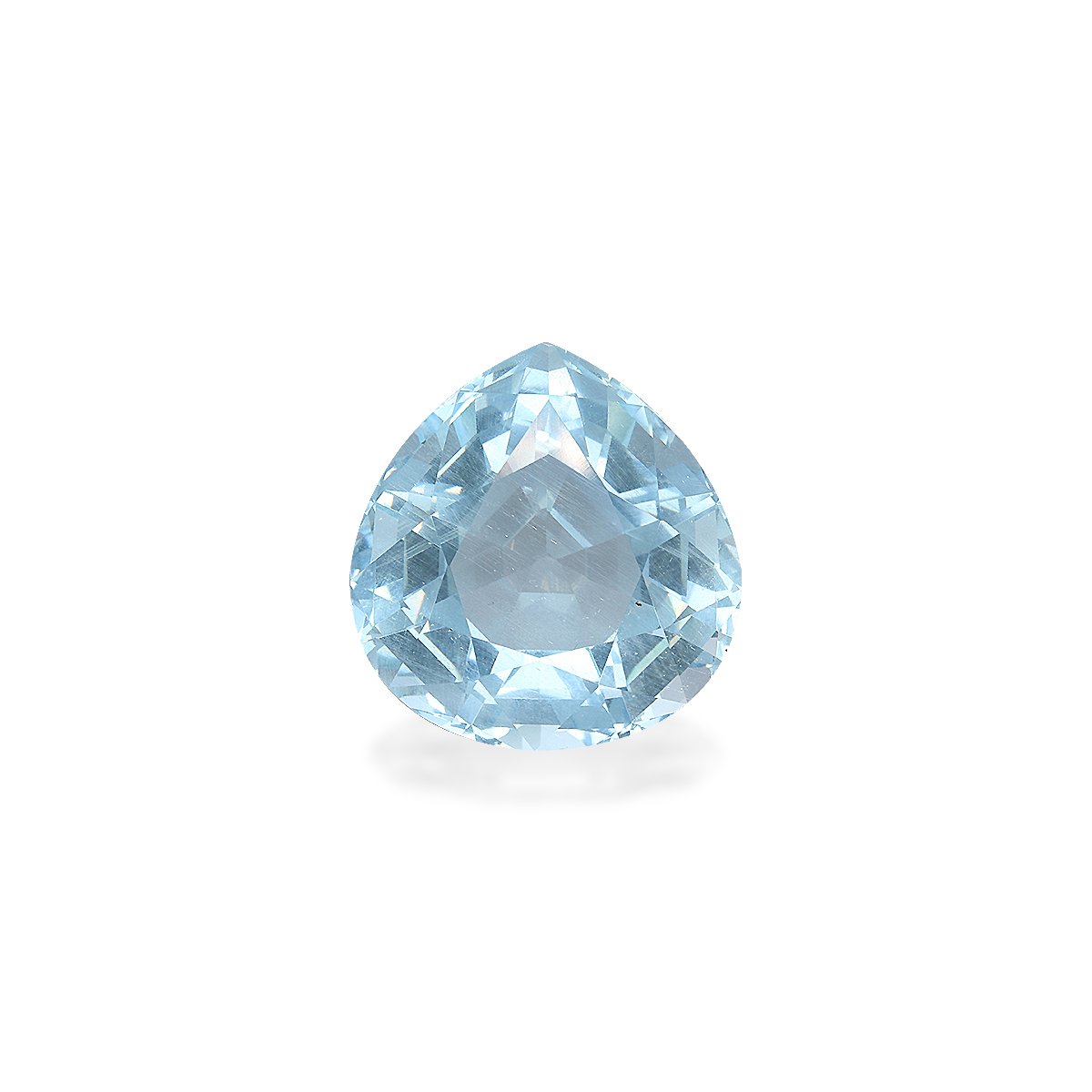 sky blue aquamarine, 26.86ct pear cut — main view