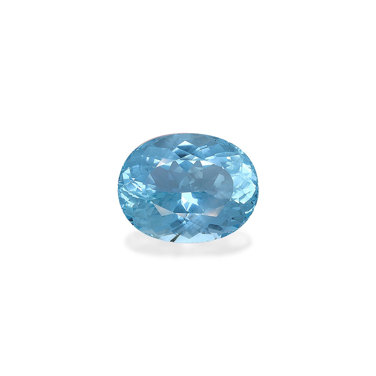Santa Maria blue aquamarine, 28.65ct oval cut — main view