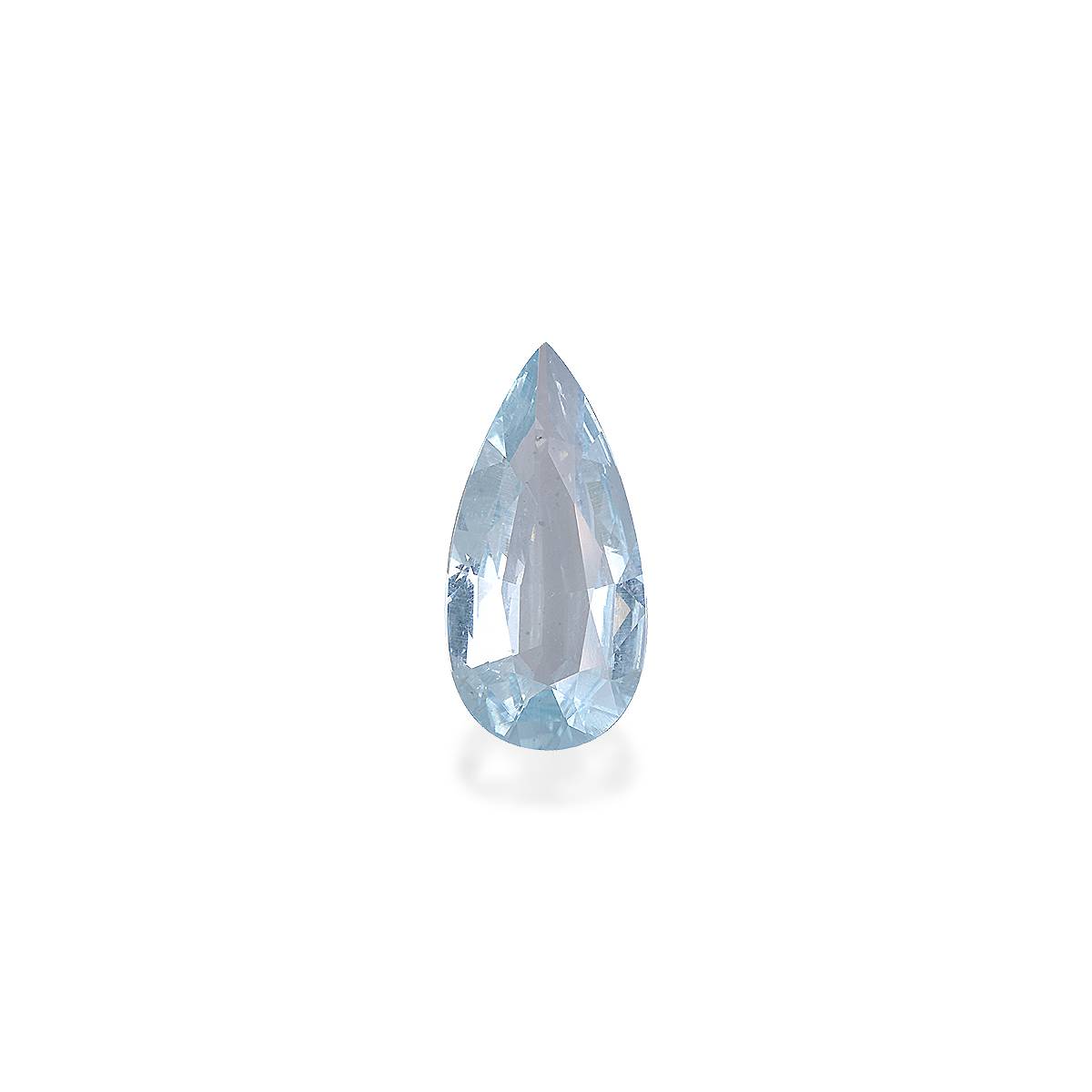 sky blue aquamarine, 4.65ct pear cut — main view