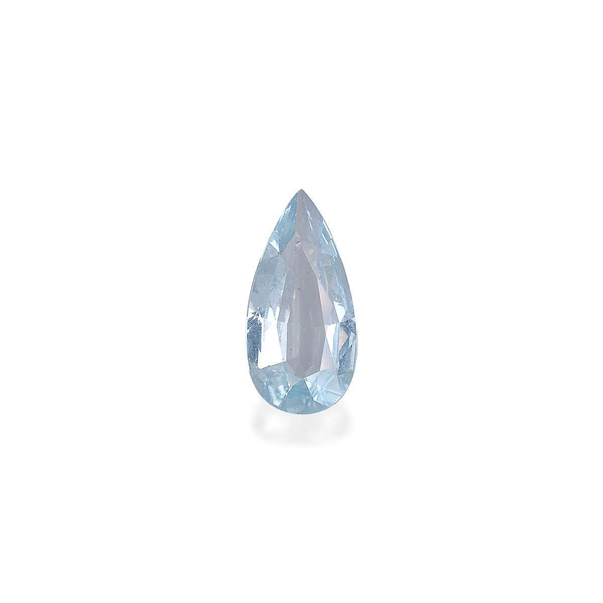 sky blue aquamarine, 4.65ct pear cut — main view
