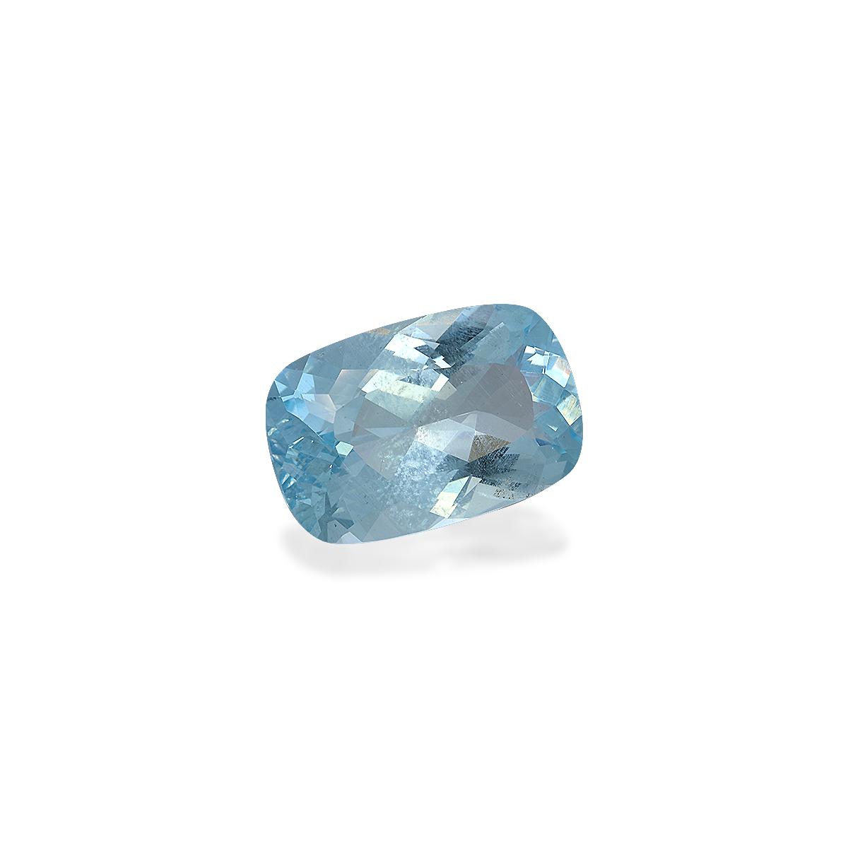 sky blue aquamarine, 25.61ct cushion cut — view 3