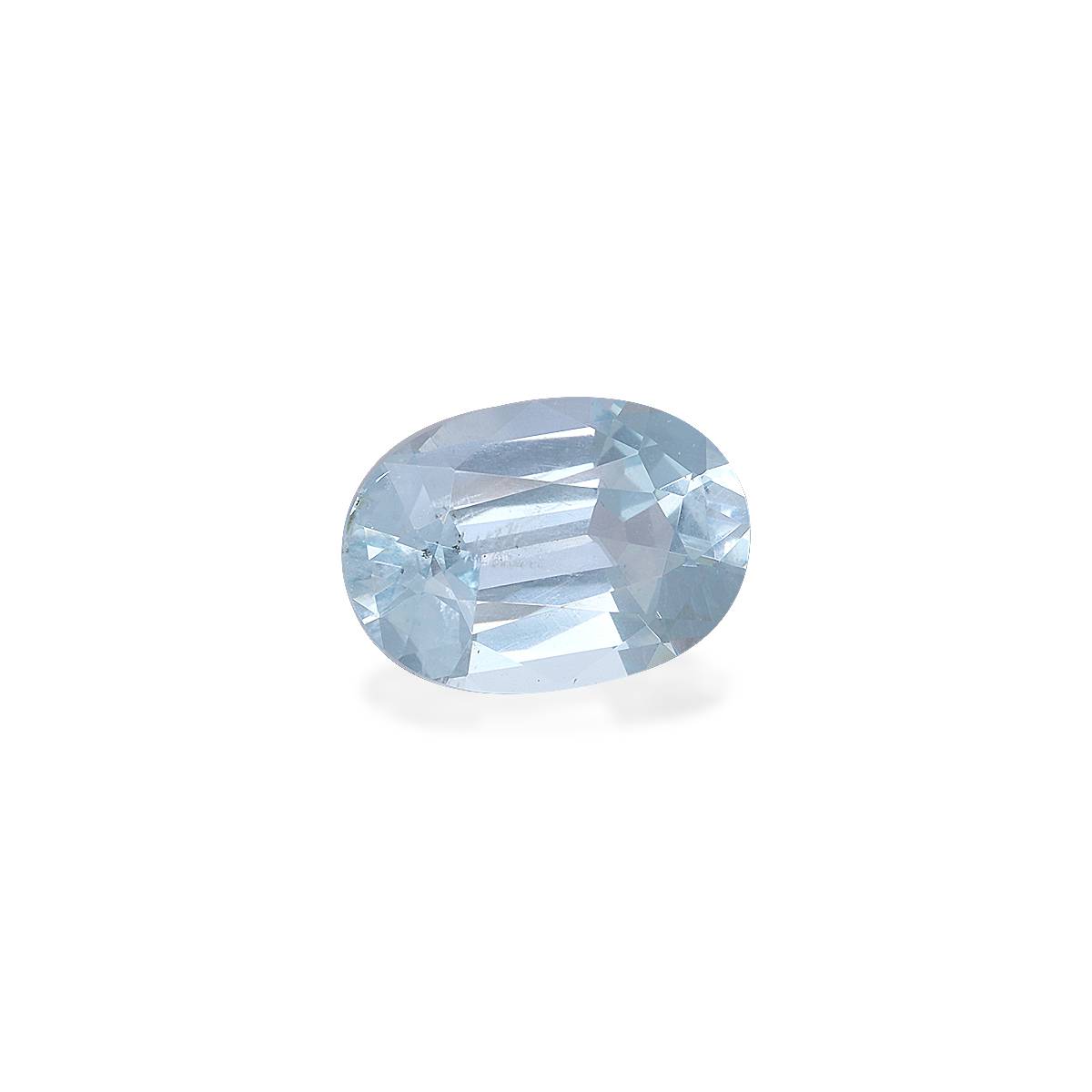 sky blue aquamarine, 4.5ct oval cut — view 3