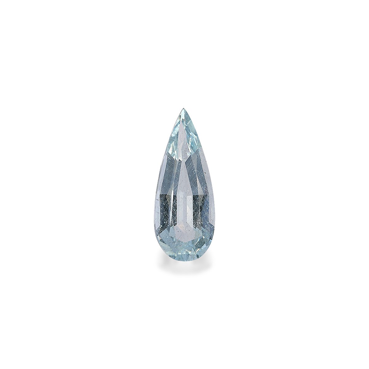 sky blue aquamarine, 4.91ct pear cut — main view