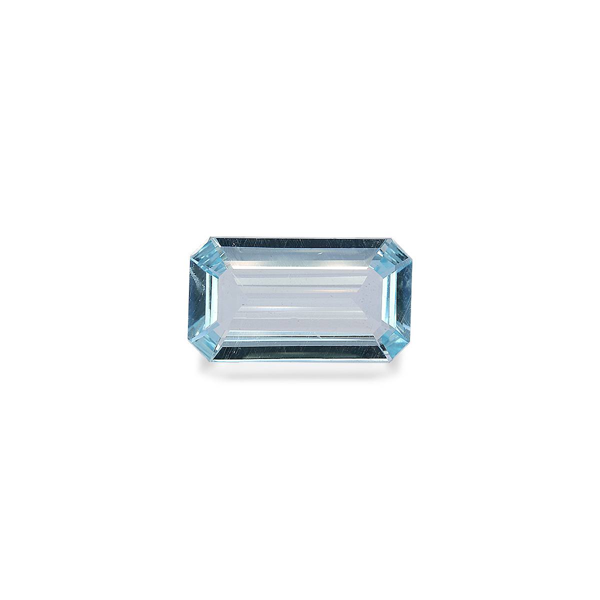 sky blue aquamarine, 7.59ct rectangular cut — main view