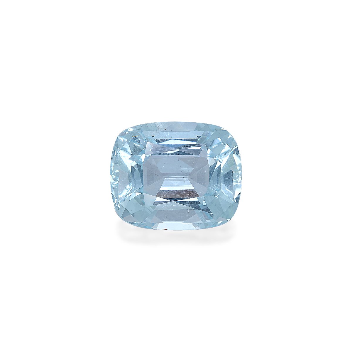 sky blue aquamarine, 15.56ct cushion cut — main view