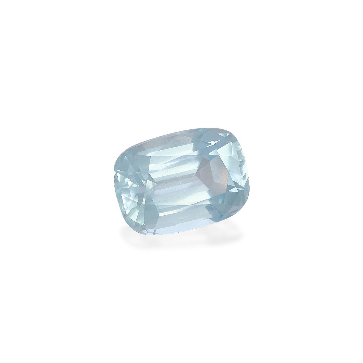 sky blue aquamarine, 10.67ct cushion cut — view 3
