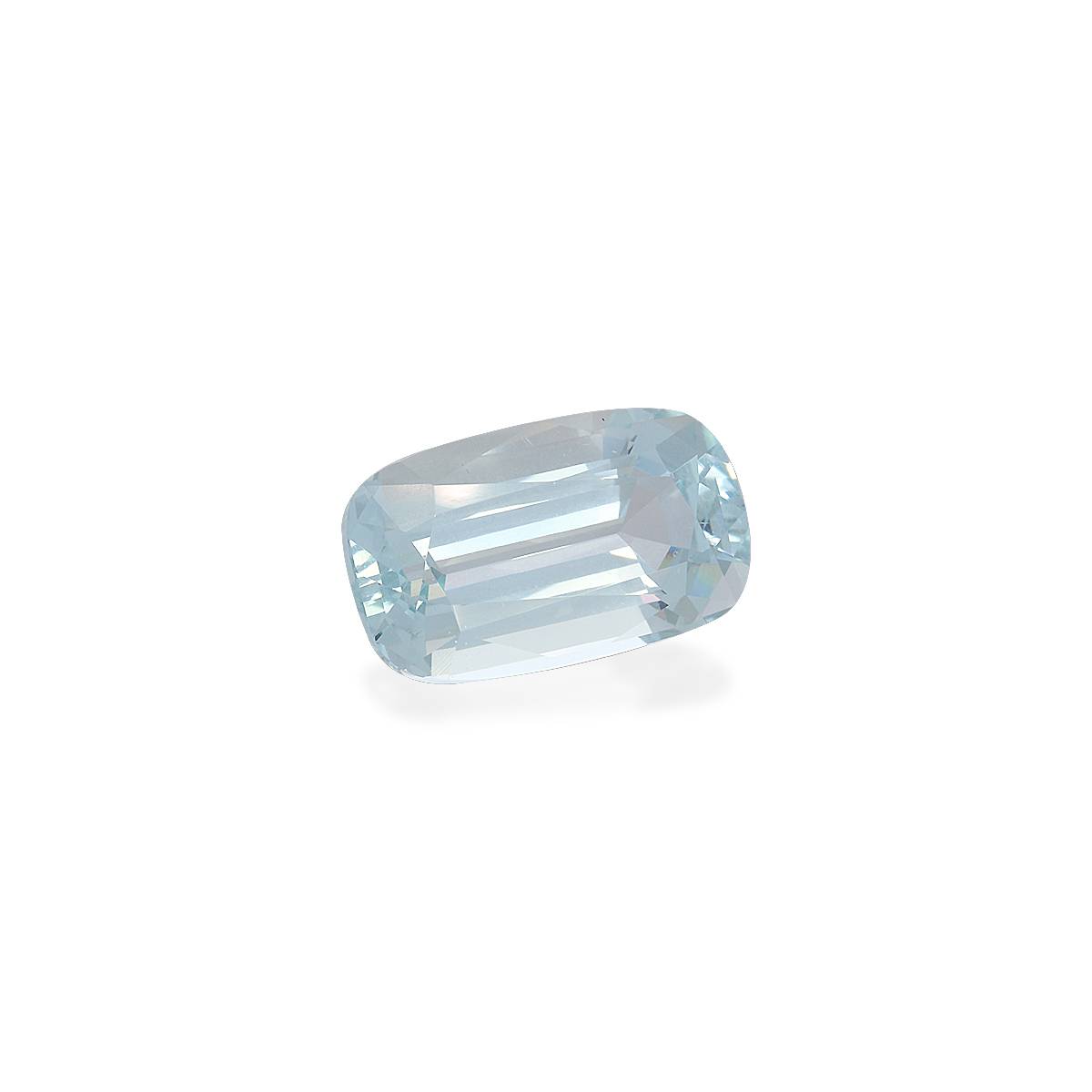 sky blue aquamarine, 14.6ct cushion cut — view 3