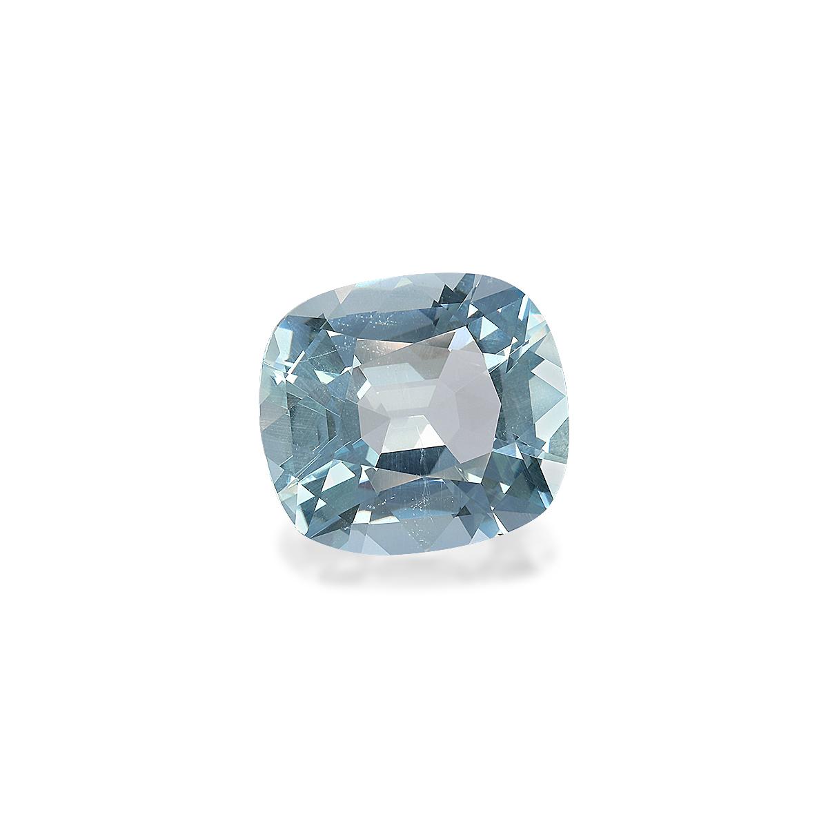 sky blue aquamarine, 13.43ct cushion cut — view 3