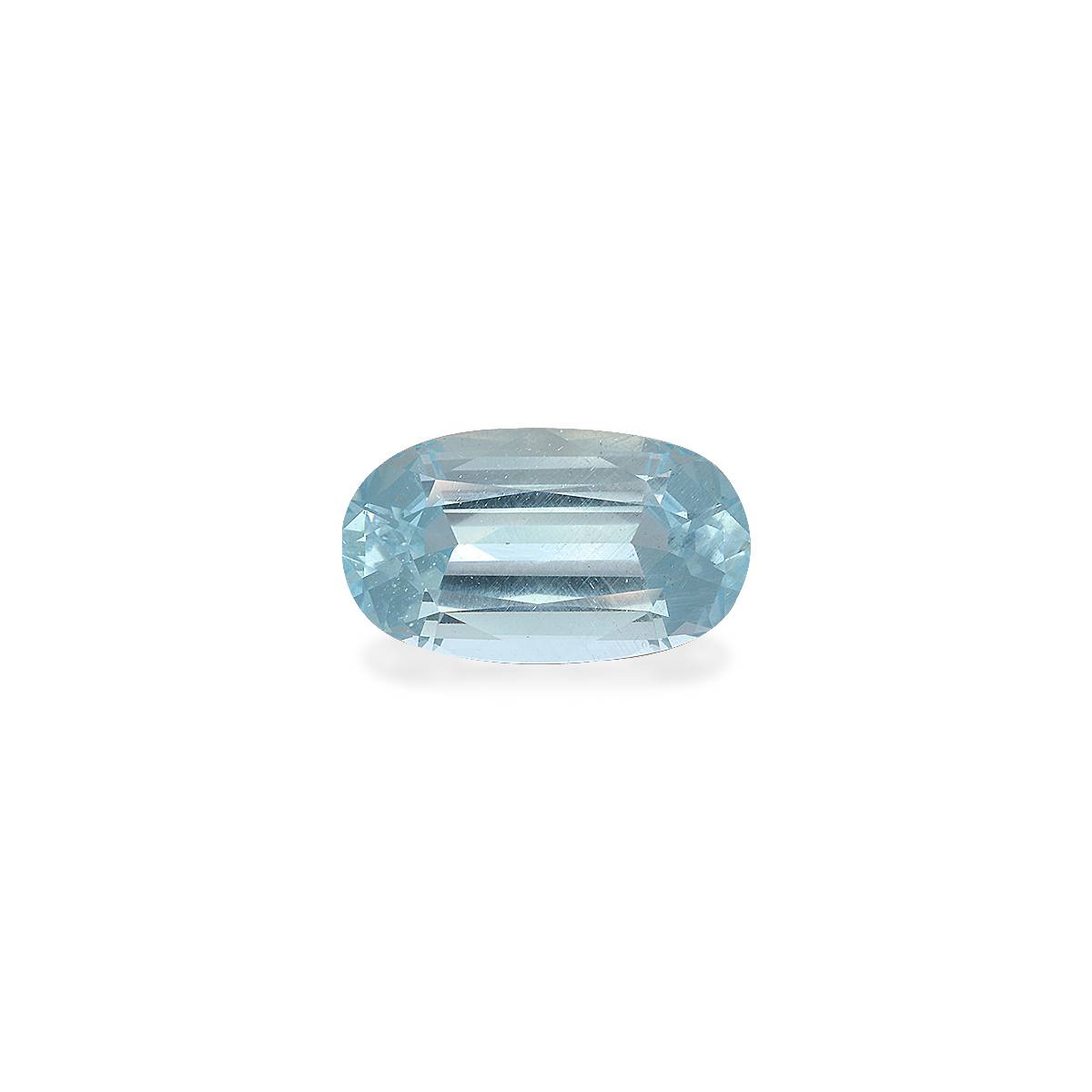 baby blue aquamarine, 11.45ct oval cut — main view