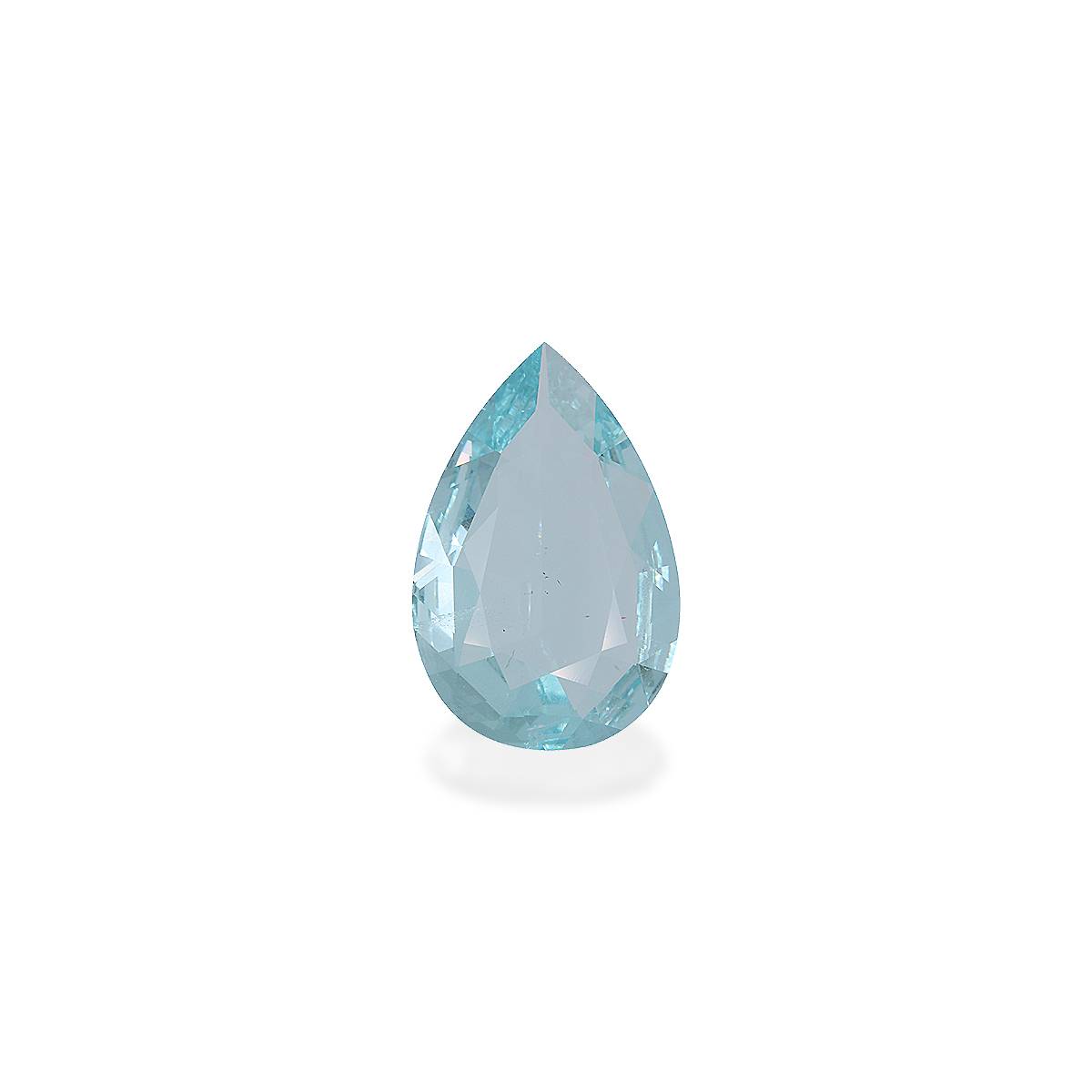 sky blue aquamarine, 9.81ct pear cut — main view