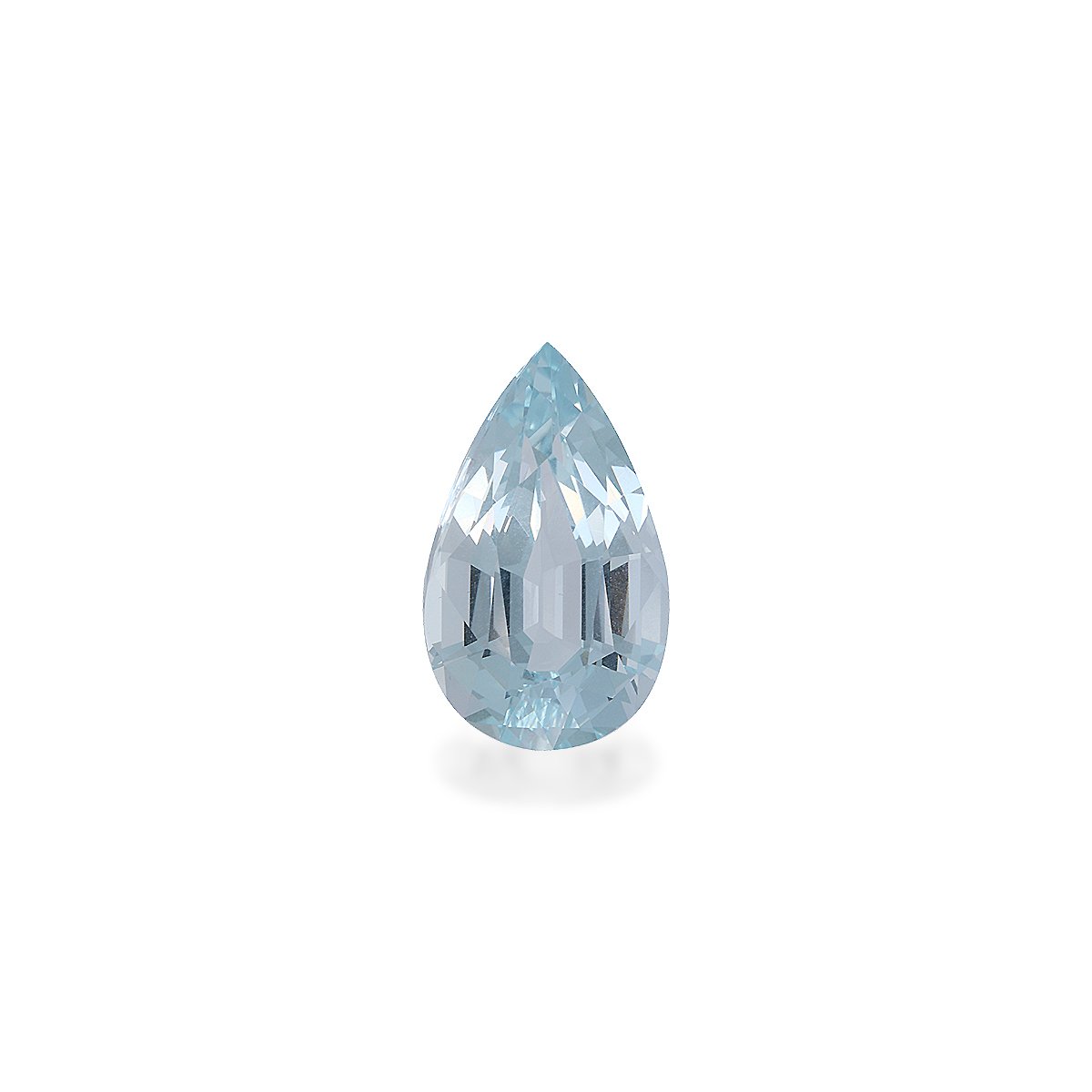 sky blue aquamarine, 13.18ct pear cut — main view