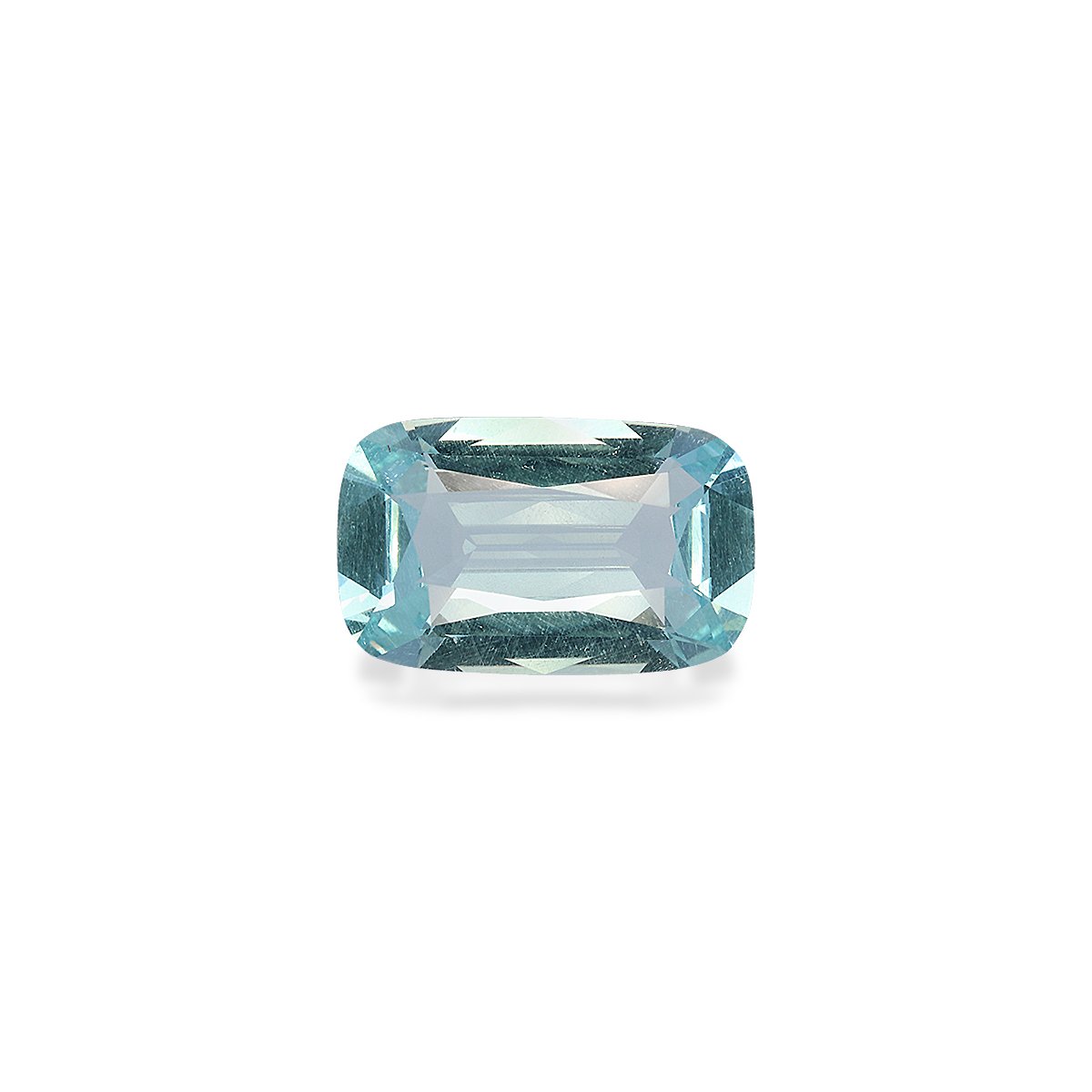 baby blue aquamarine, 8.36ct cushion cut — main view