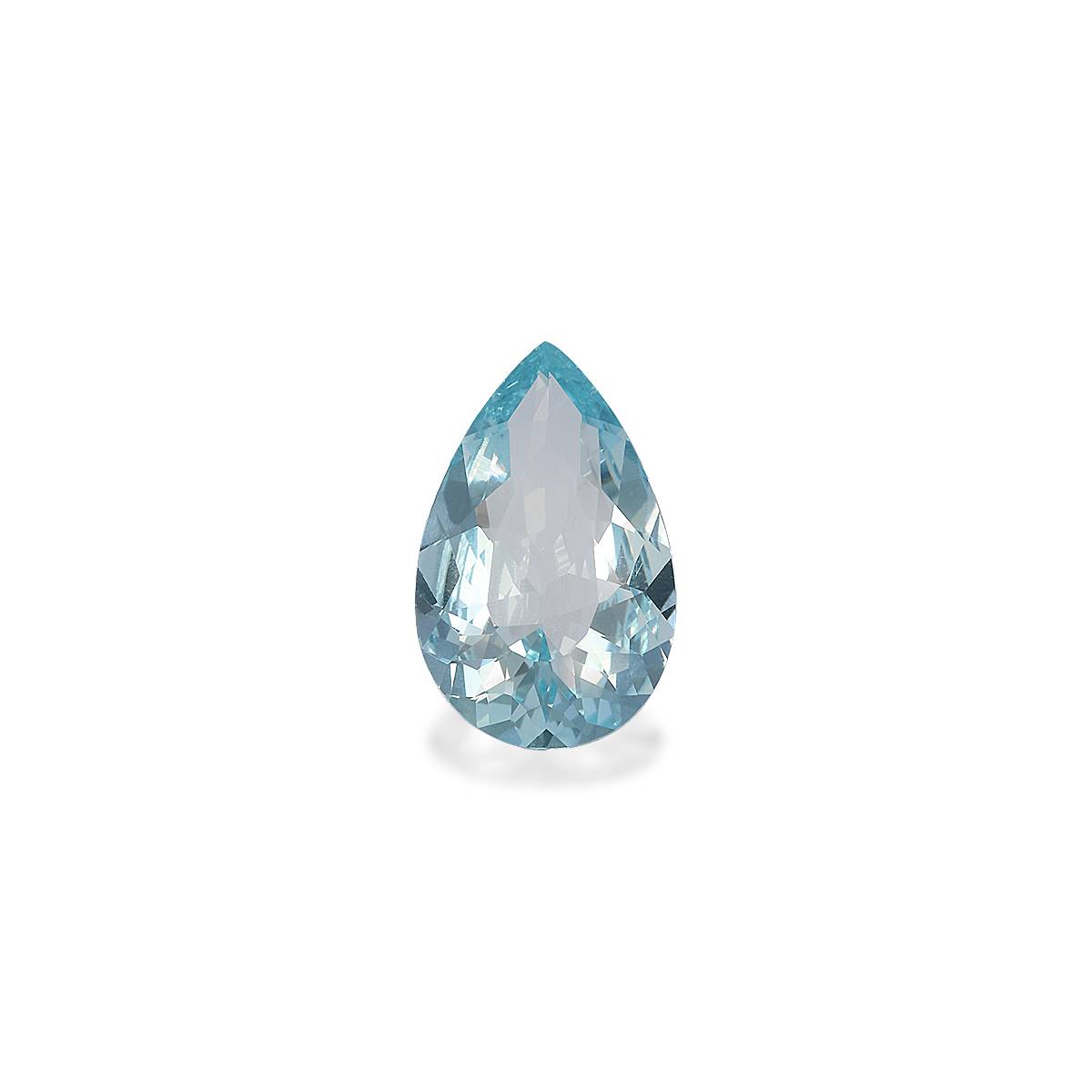 sky blue aquamarine, 3.1ct pear cut — main view