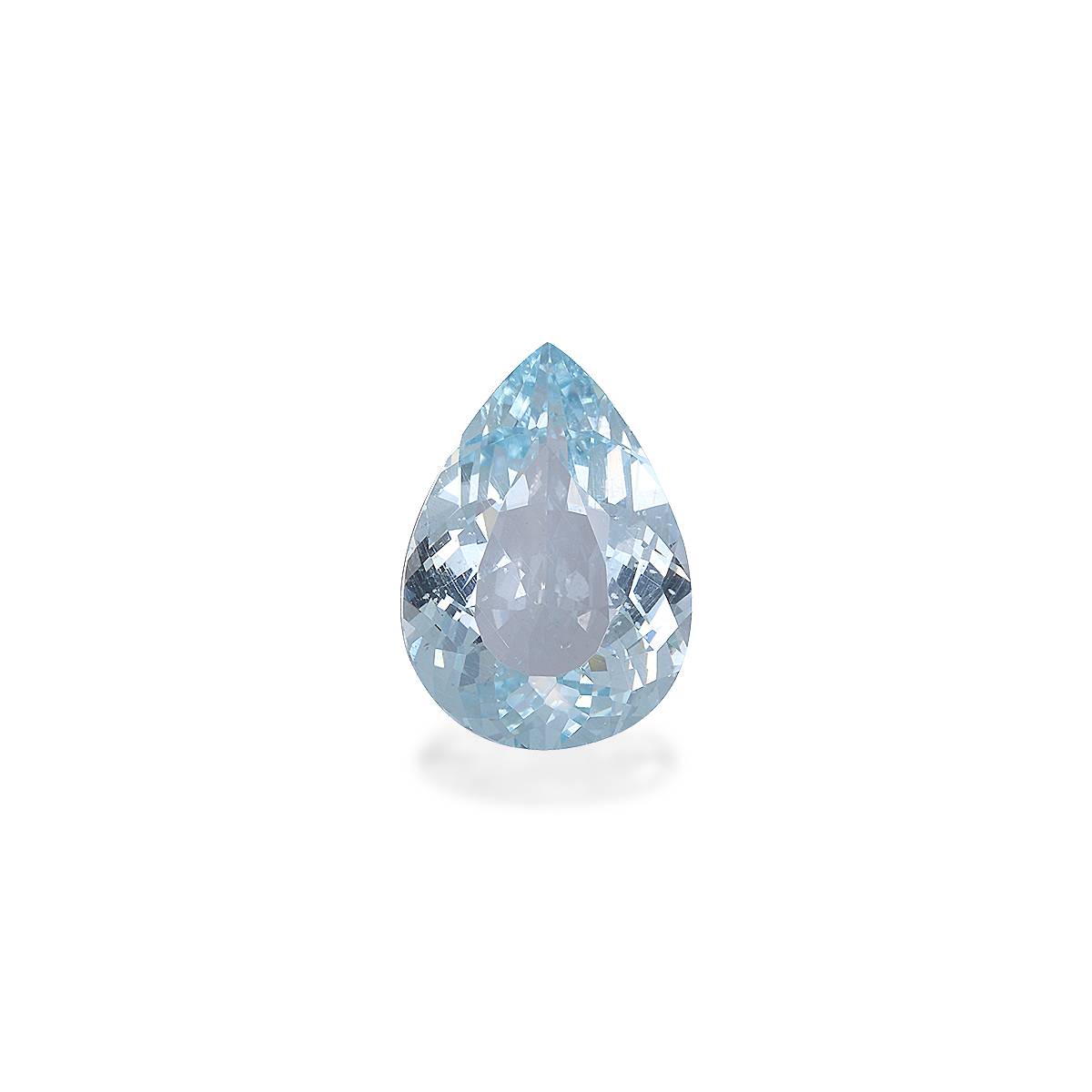 sky blue aquamarine, 6.03ct pear cut — main view