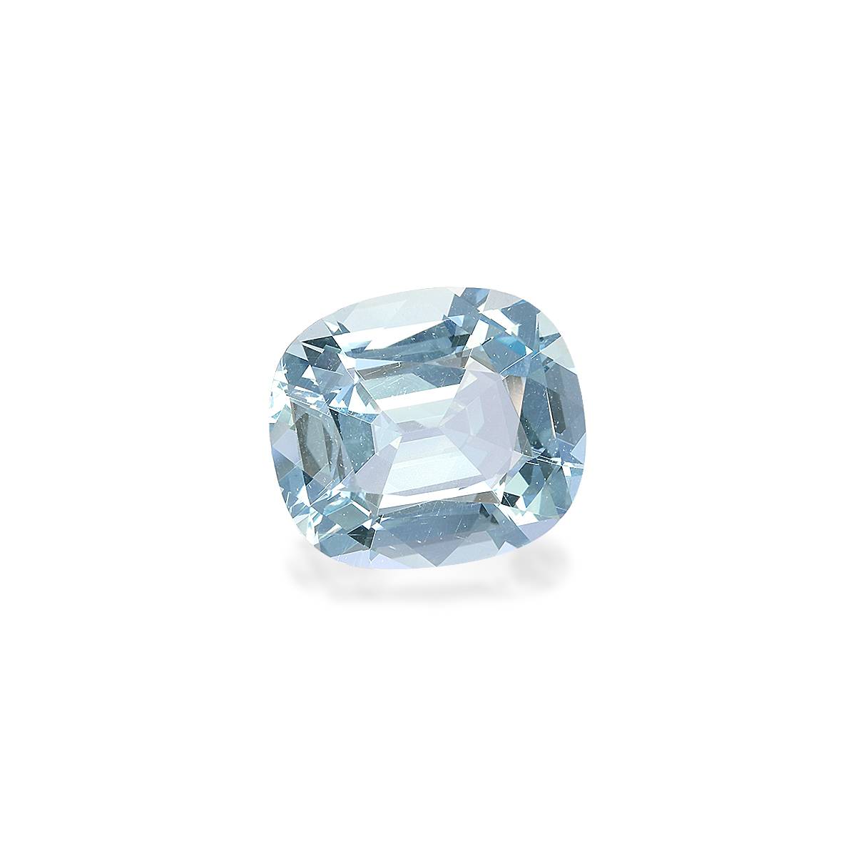 sky blue aquamarine, 13.16ct cushion cut — view 3