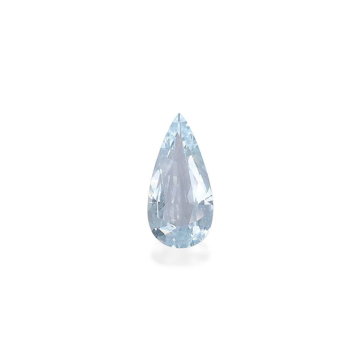 sky blue aquamarine, 9.73ct pear cut — main view