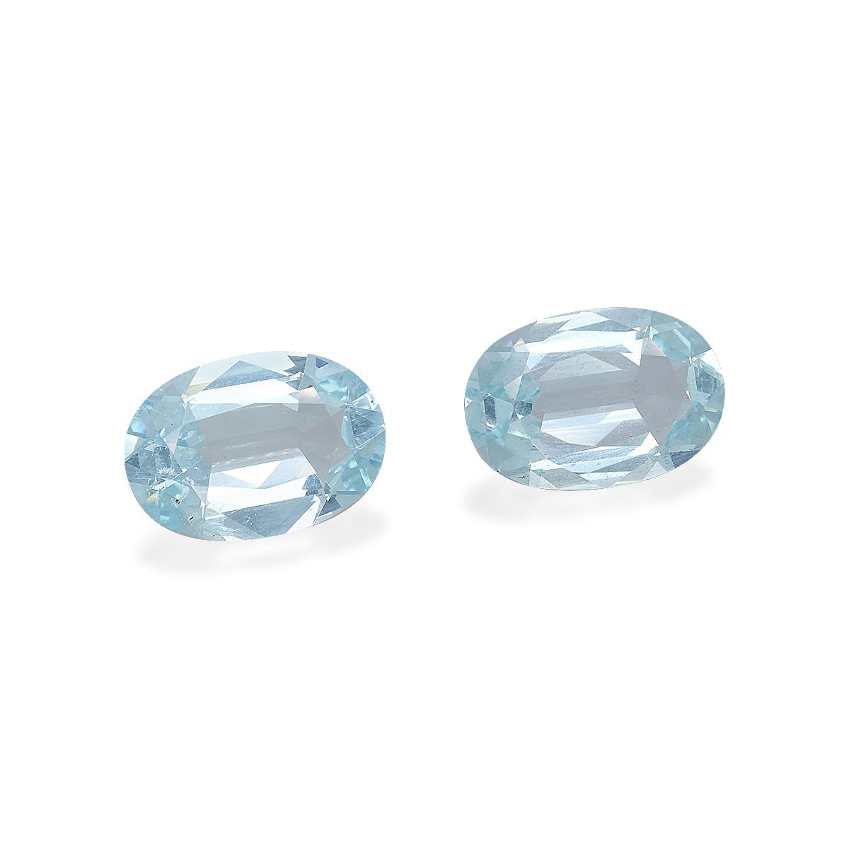 baby blue aquamarine, 11.56ct oval cut — view 3