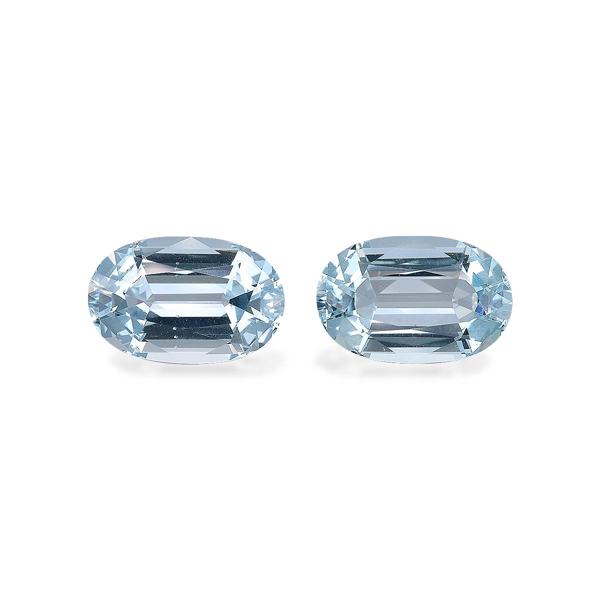 Baby Blue Aquamarine 15.02ct Pair
