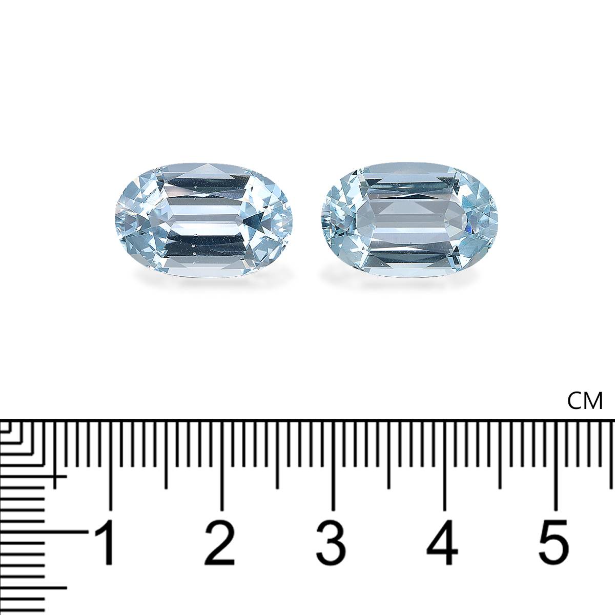 baby blue aquamarine, 15.02ct oval cut — view 4