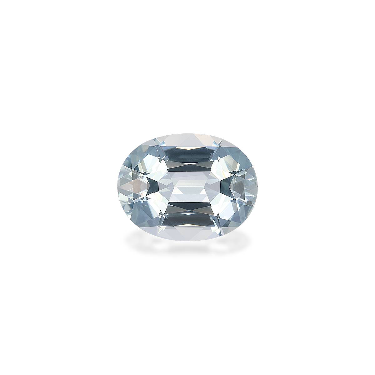 sky blue aquamarine, 5.32ct oval cut — main view