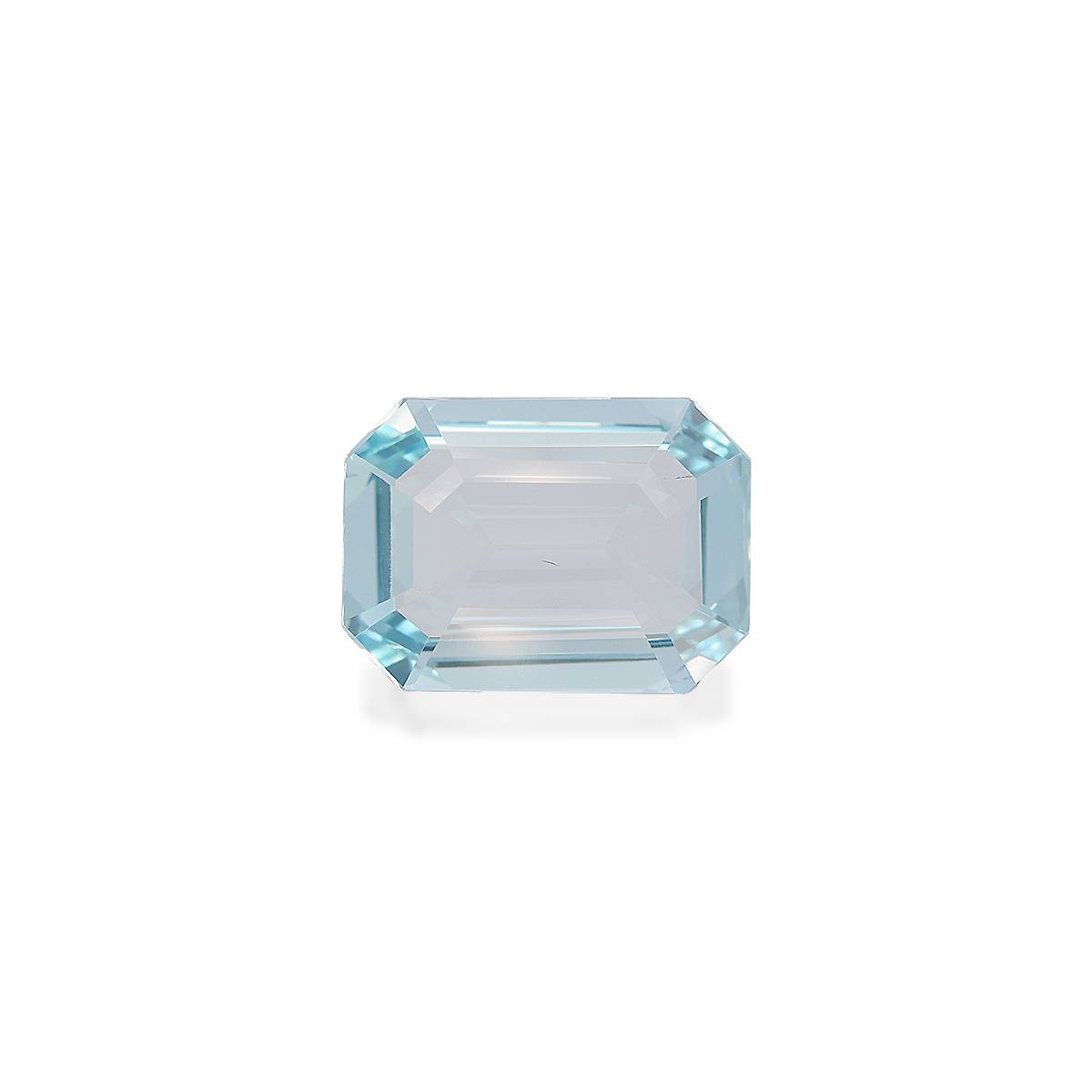 sky blue aquamarine, 9.57ct rectangular cut — main view