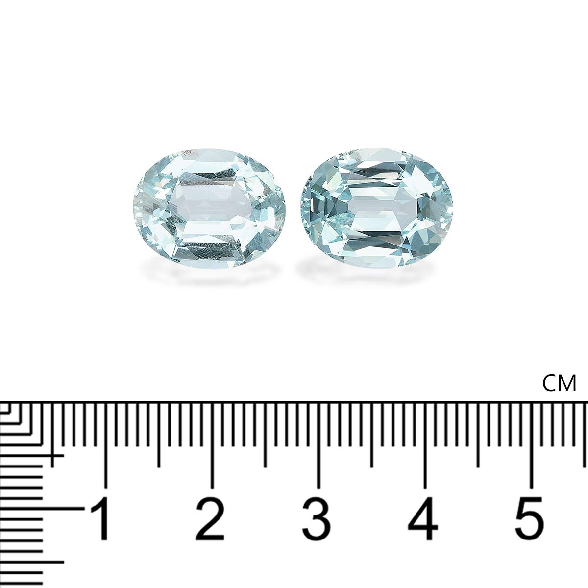 sky blue aquamarine, 13.1ct oval cut — view 4
