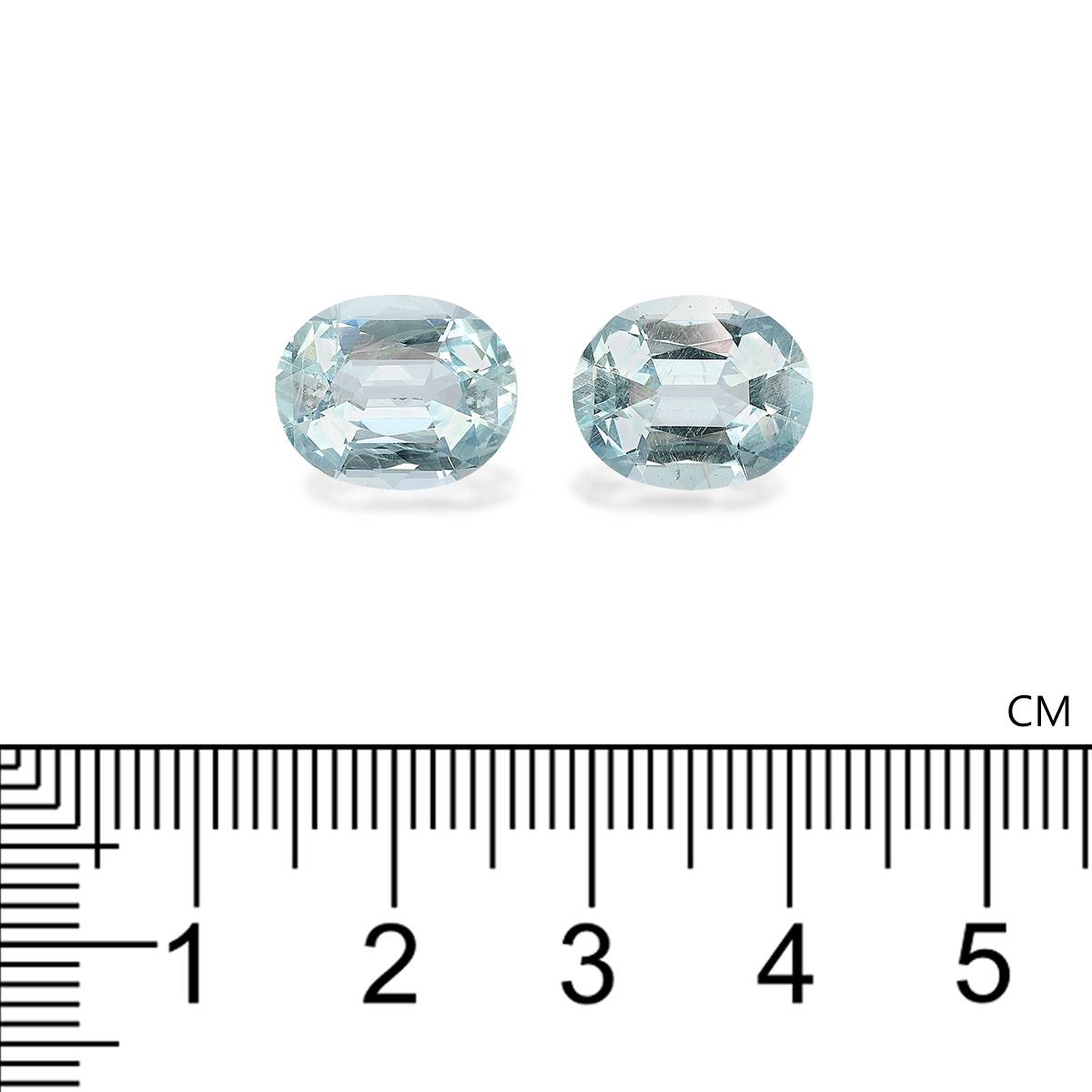 sky blue aquamarine, 8.6ct oval cut — view 4